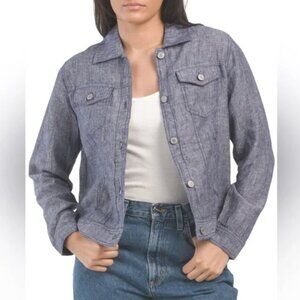 Jones New York | Jackets & Coats | Jones New York Linen Jean